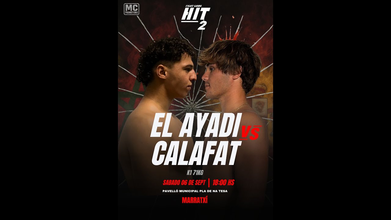 Zakaria Ayadi vs. Sergi Calafat | Pelea Completa Kickboxing | HIT FightGame 2