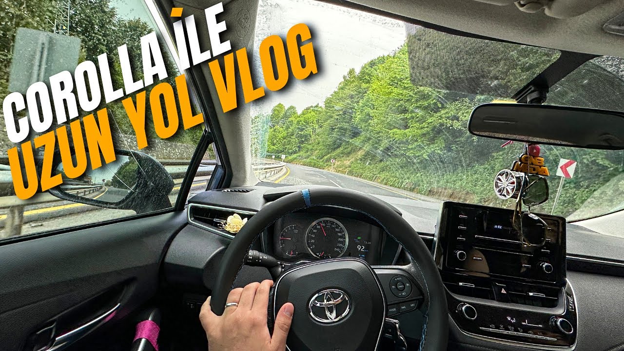 COROLLA İLE UZUN YOL VLOG | LPG' DE NE YAKTI | 1.6 132 HP COROLLA UZUN KULLANIM TESTİ