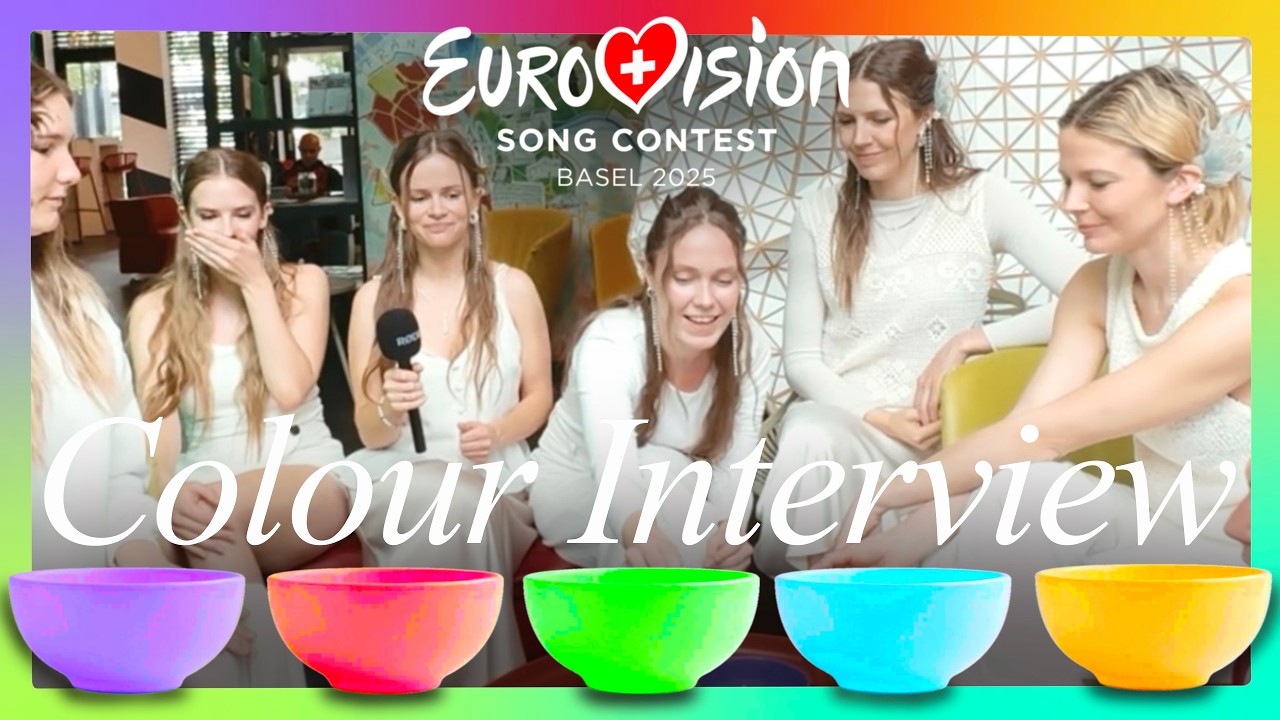 Tautumeitas - Bur Man Laimi| THE COLOUR INTERVIEW | Latvia Eurovision 2025 Semi-Final 2