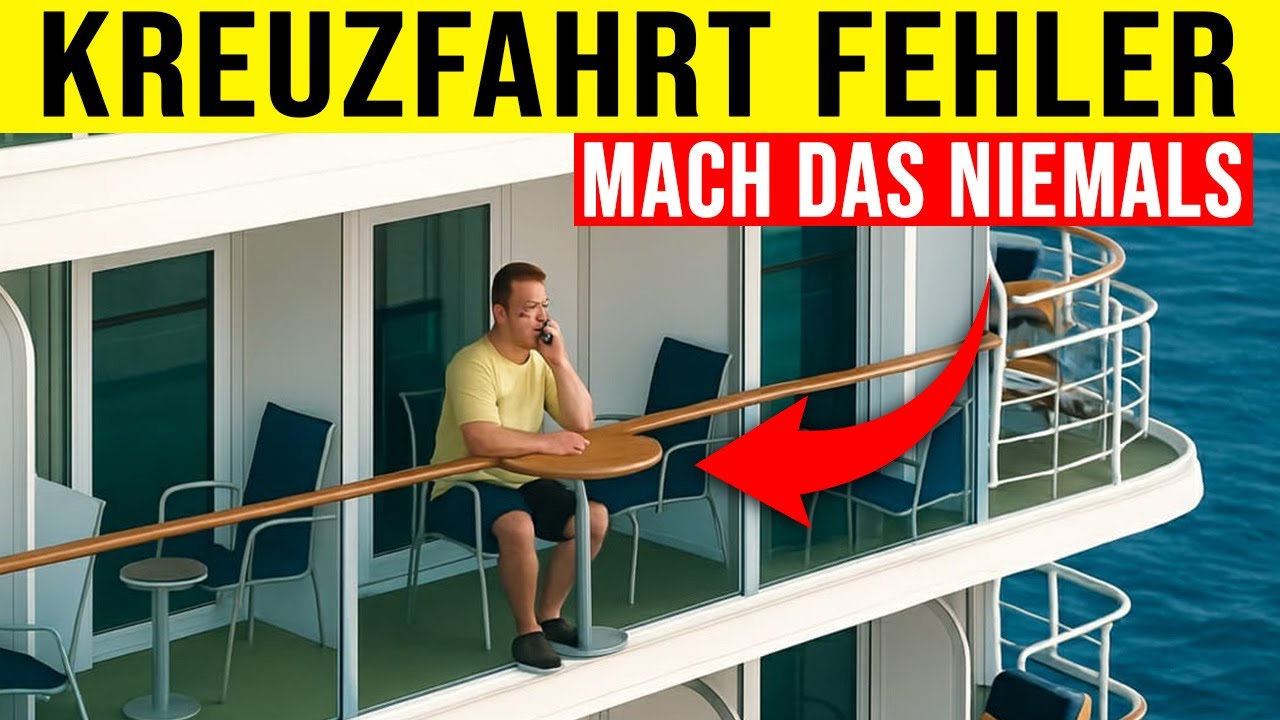 17 GEF&Auml;HRLICHE KREUZFAHRT-FEHLER, die du UNBEDINGT VERMEIDEN musst!