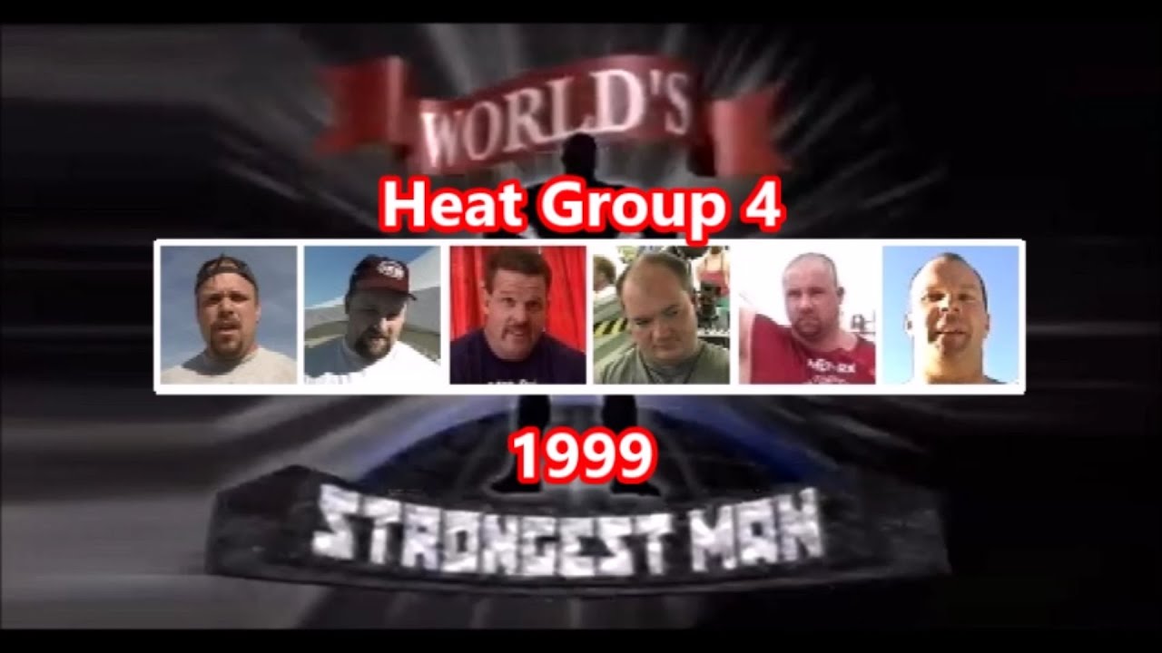 1999 World's Strongest Man Heat Group 4 at Malta