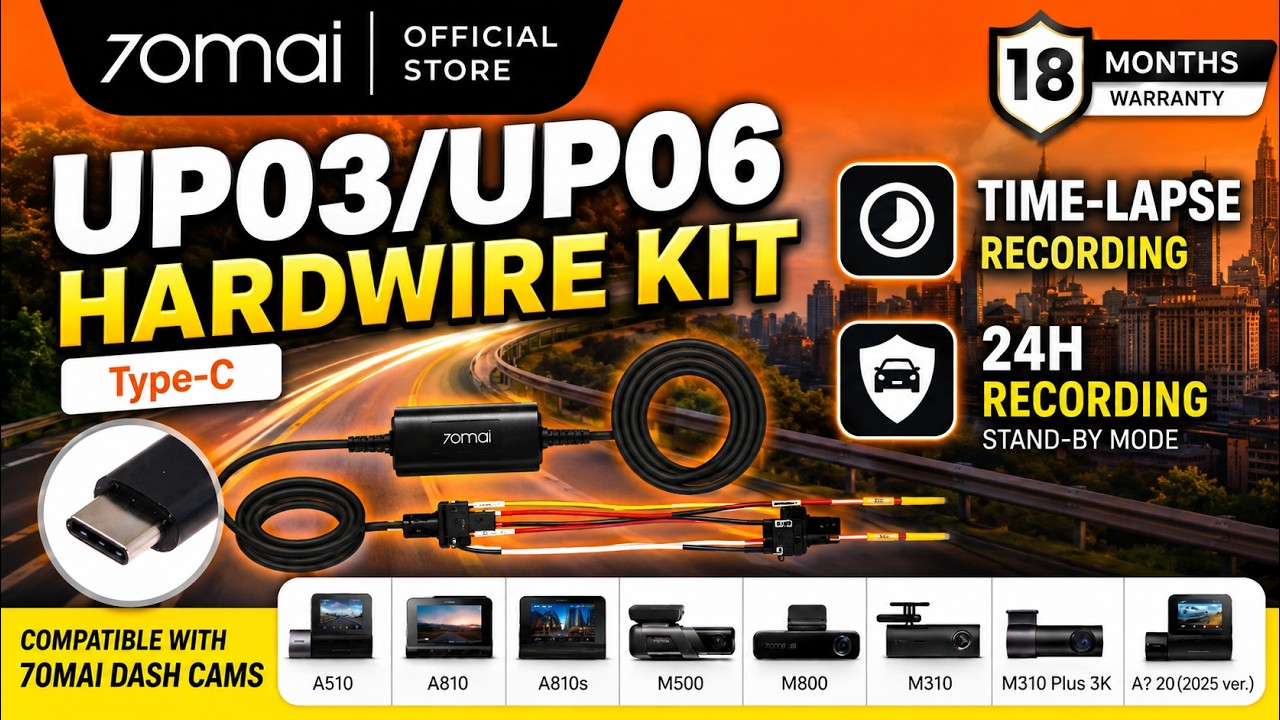 70mai hardwire kit up06