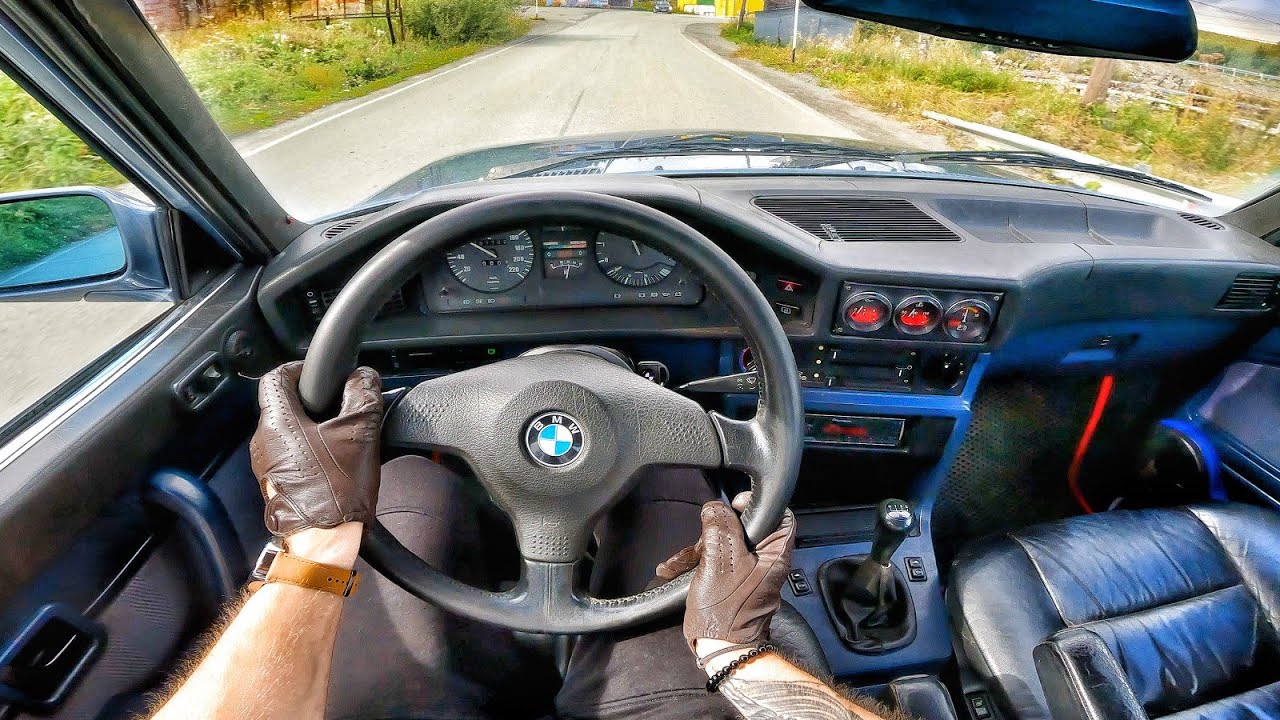 1985 BMW 520i (E28) 2.0 MT - POV ТЕСТ-ДРАЙВ