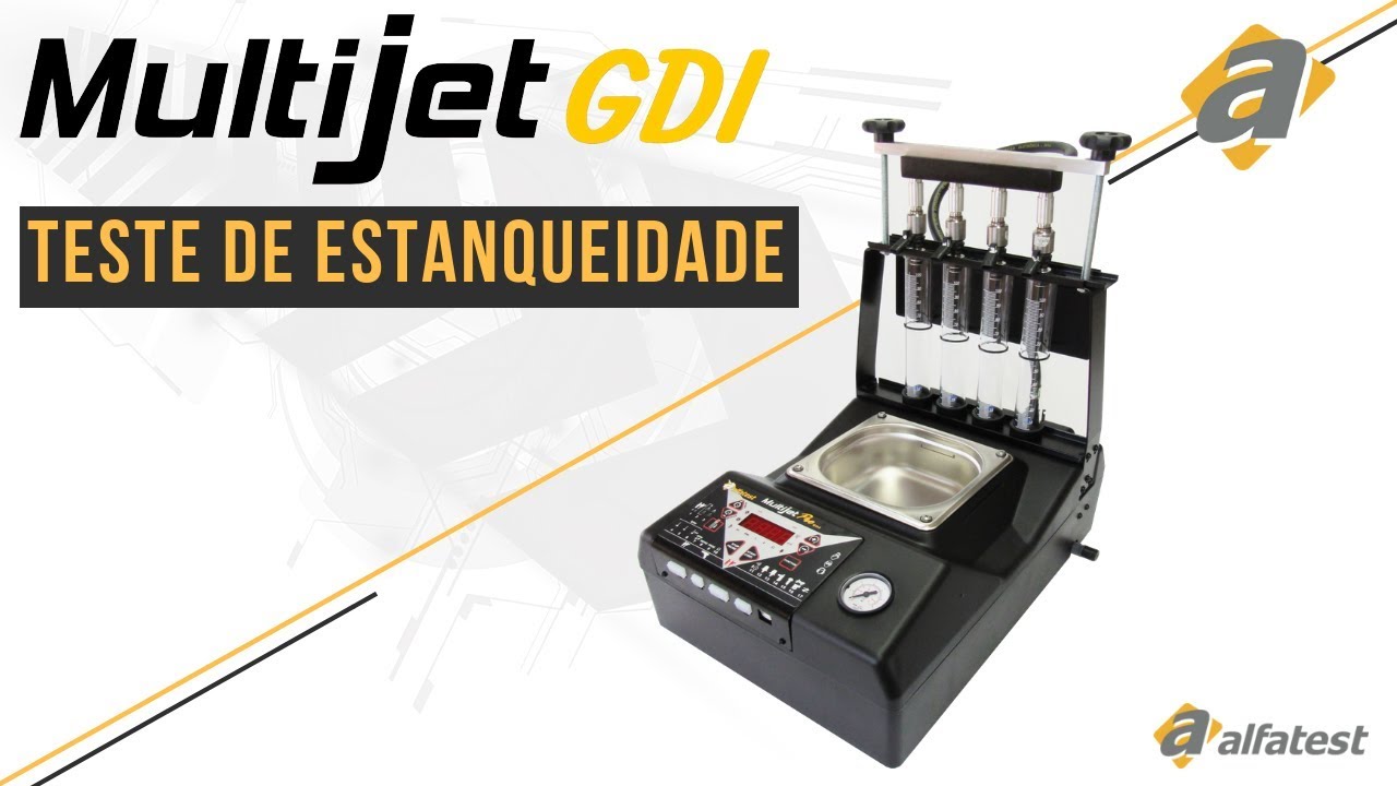 Teste de estanquidade - Função 01 da Multijet GDI
