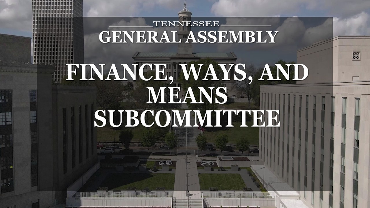 House Finance, Ways, and Means Subcommittee-  February 18, 2026- House Hearing Room 3