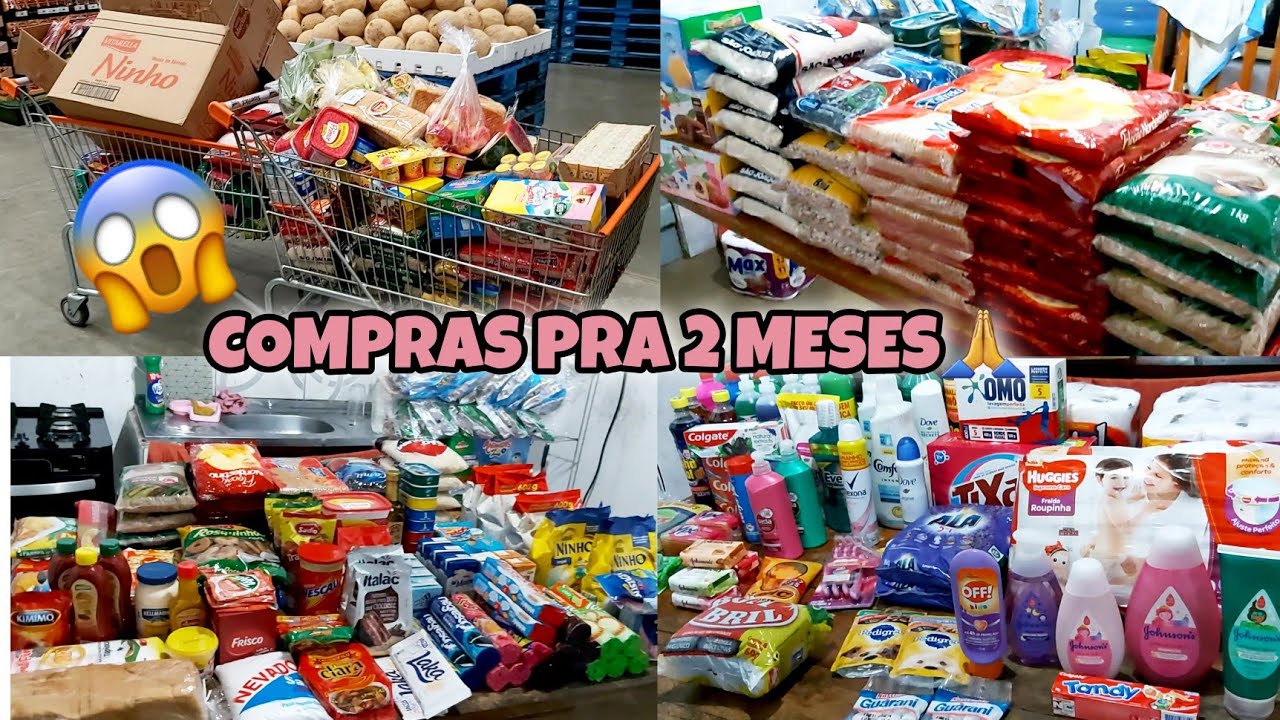 COMPRAS DO MÊS/ MUITA COISA 🙏