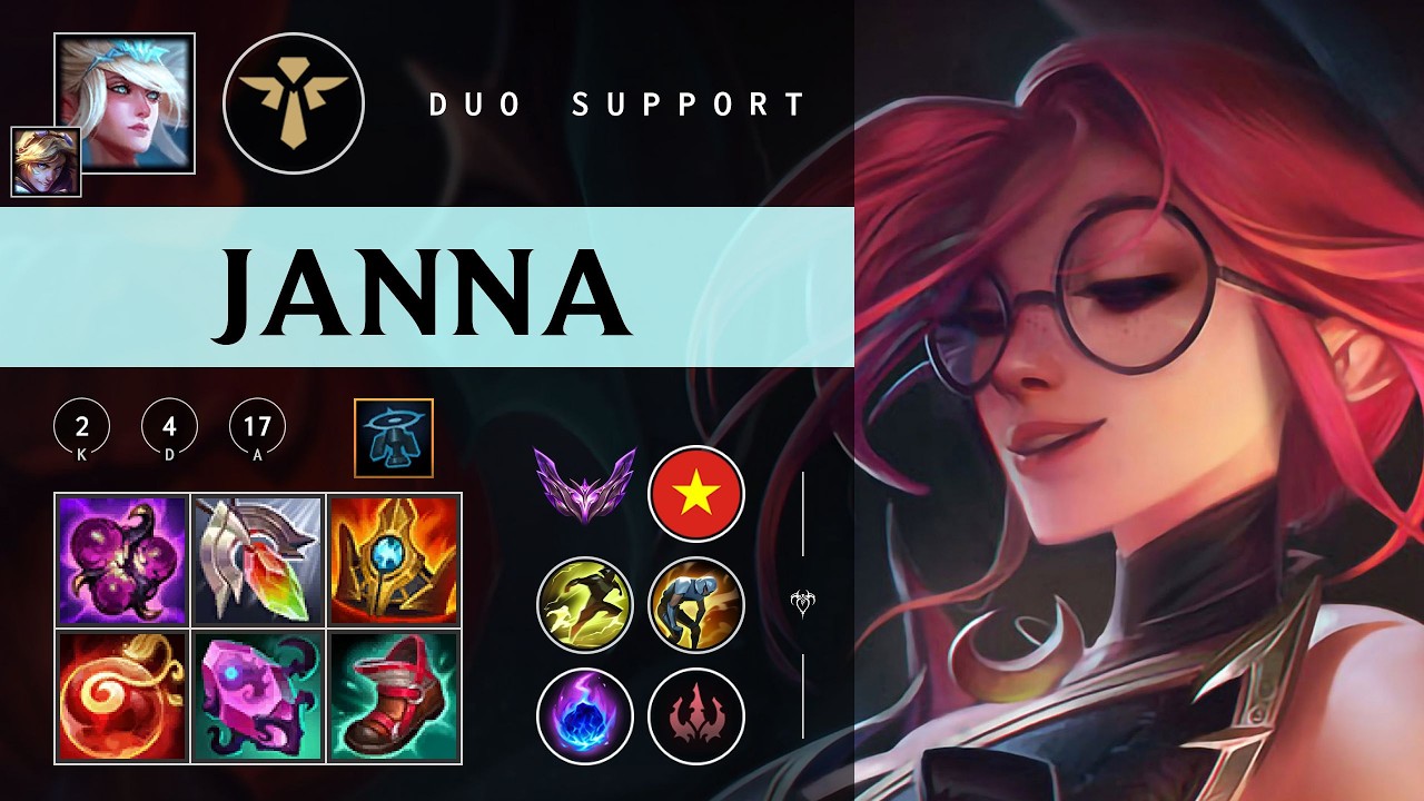Janna Support vs Nami - VN Master Patch 26.03