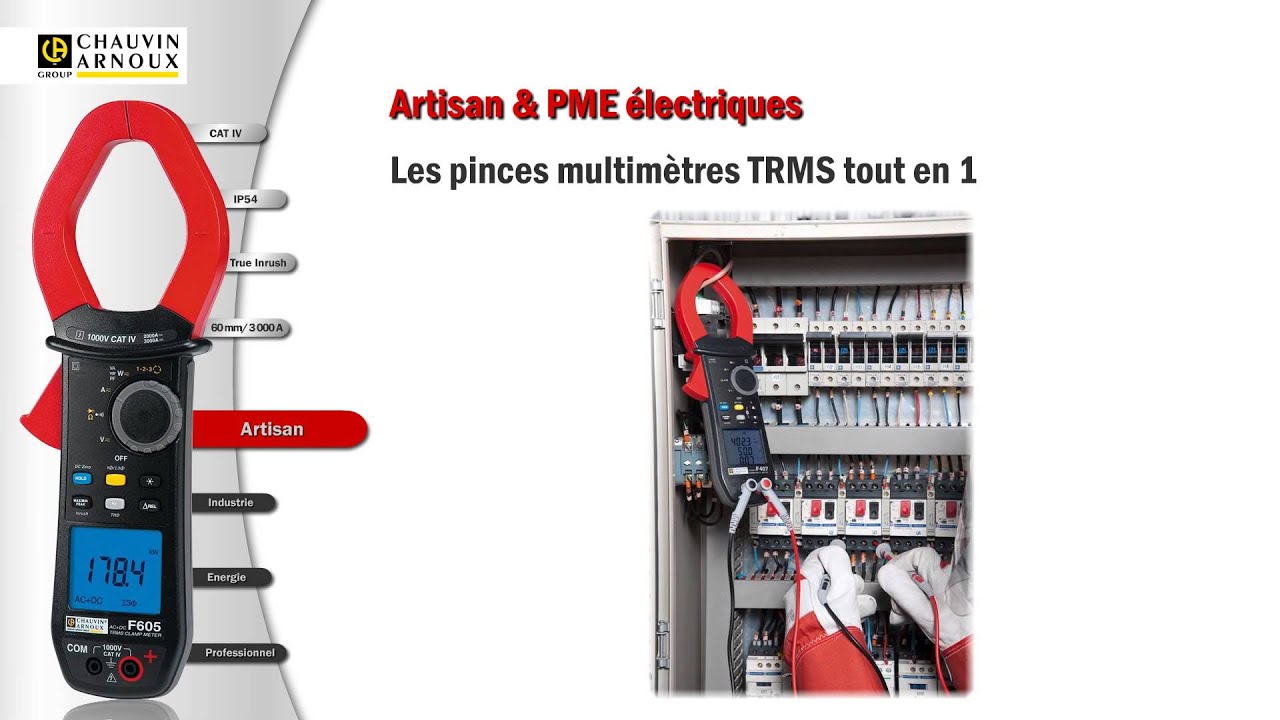 11 nouvelles pinces multimètres TRMS innovantes