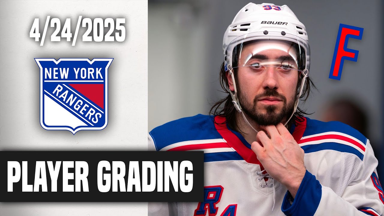 2024-25 New York Ranger Player Grades!