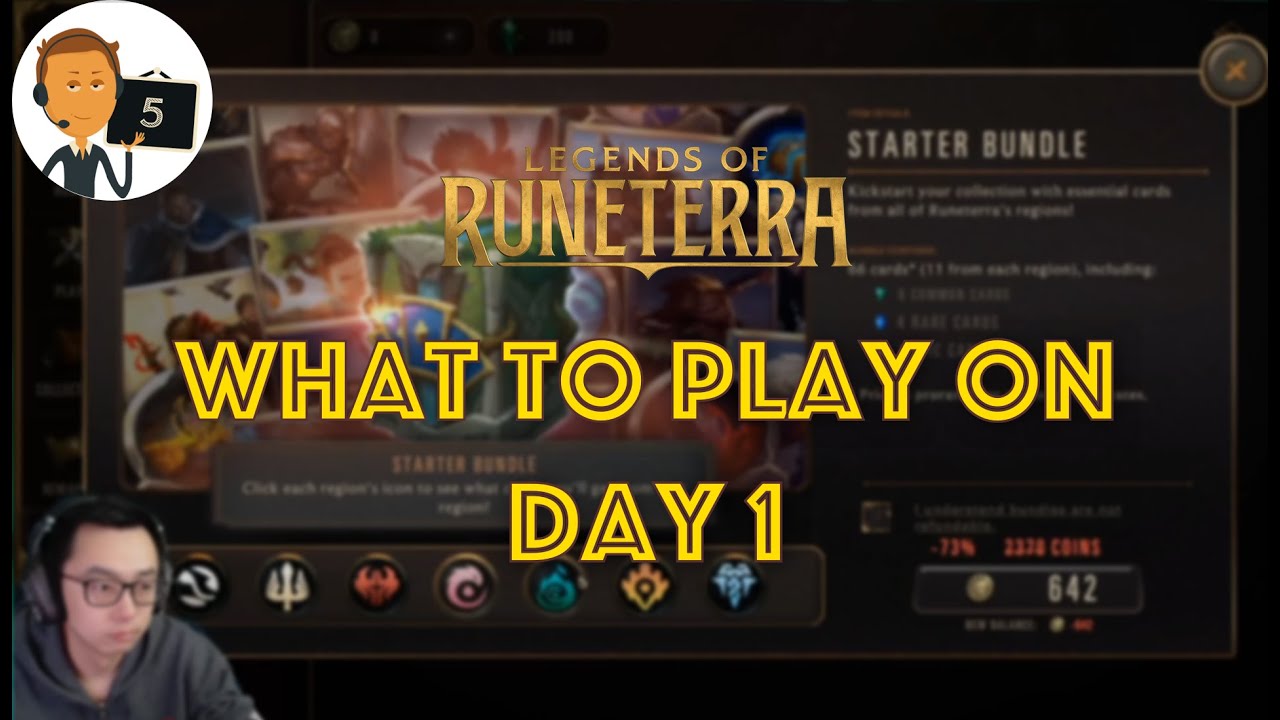 What to play on DAY1 | Tutorial for Legends of Runeterra