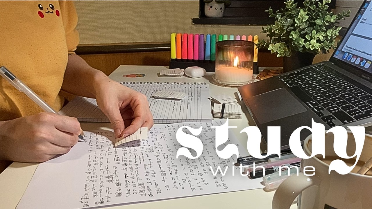 STUDY WITH ME | 2 hours of quiet focus 🌿☕ silent, no breaks, cozy vibes