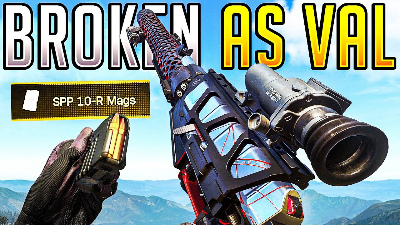 I tried the AS VAL Sniper Rounds in WARZONE! It's not fair...