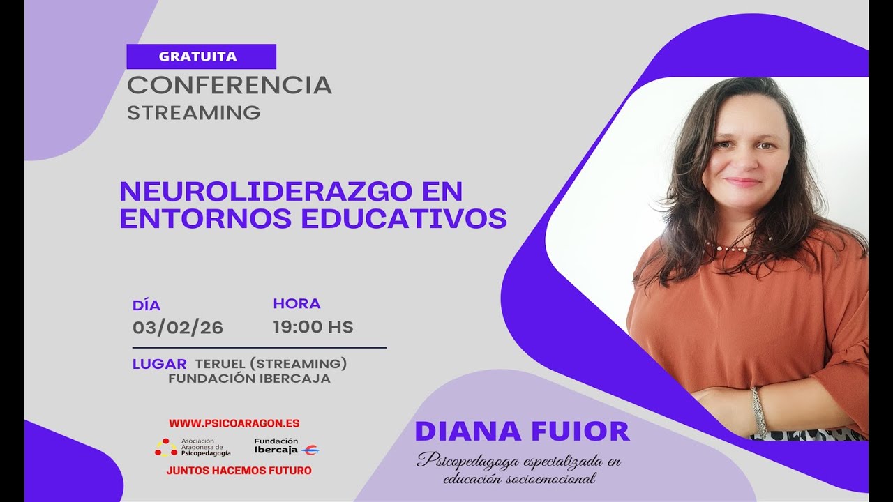 ASOCIACIÓN ARAGONESA DE PSICOPEDAGOGÍA. Conferencia 