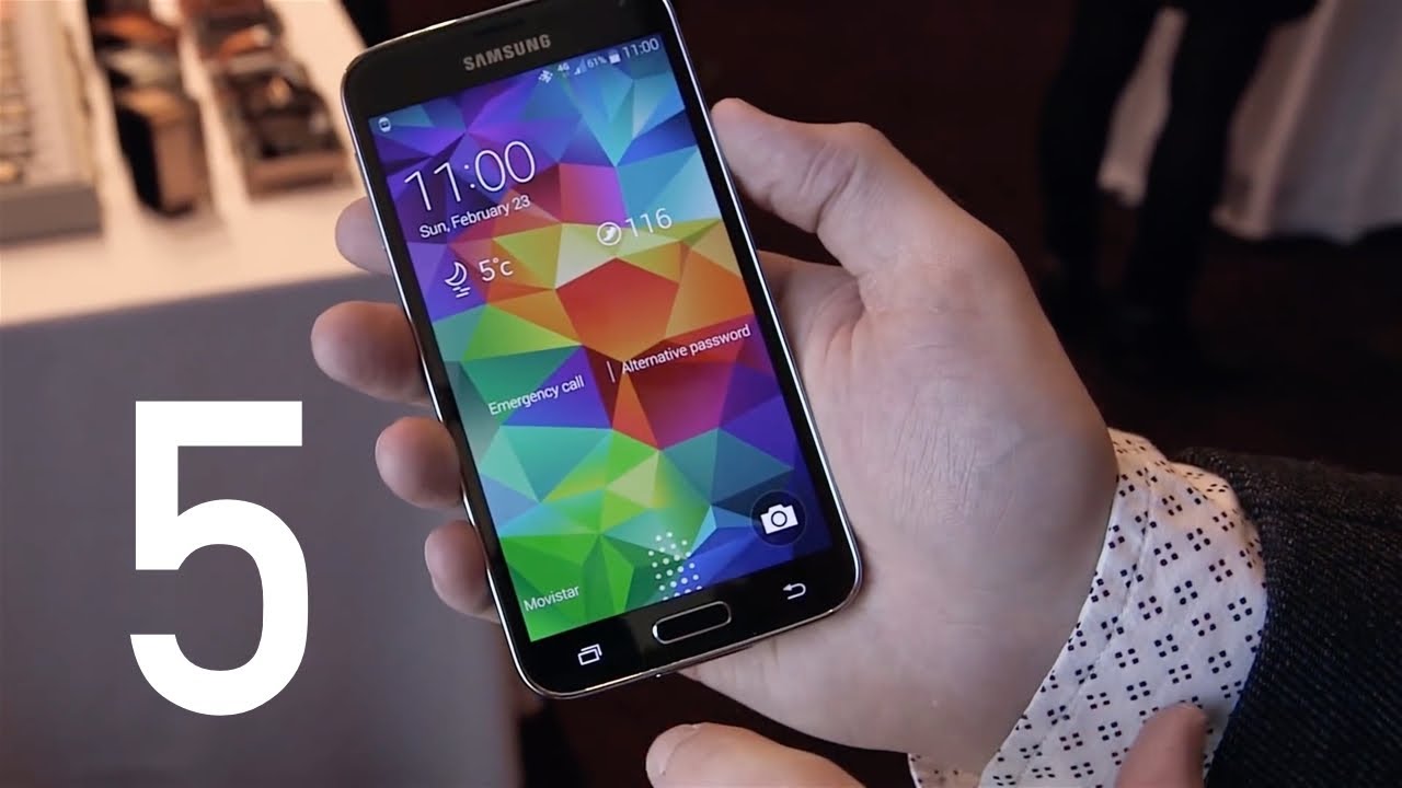 Top 5 Samsung Galaxy S5 Features!