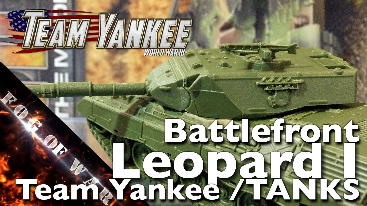 Review | Battlefront Leopard I 1/100 (15mm) | Team Yankee & Tanks