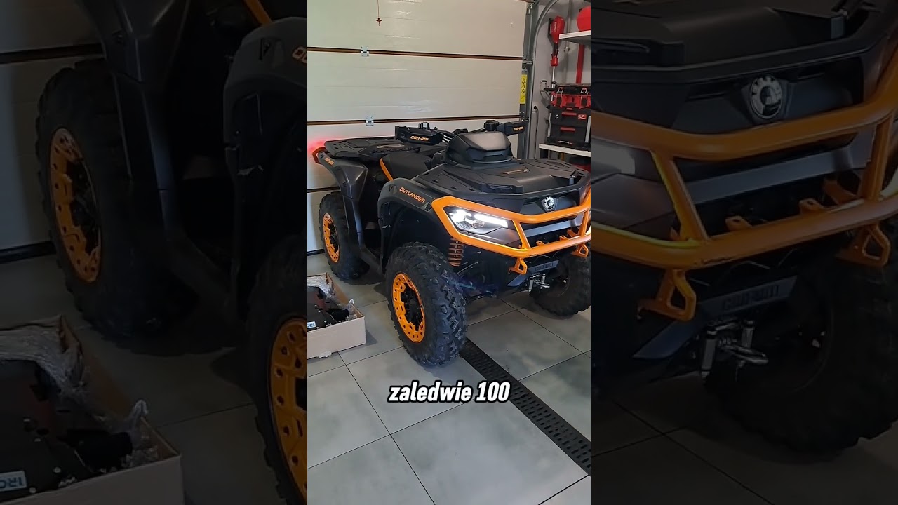 Can-am Outlander G3 1000R pierwszy serwis + pakiet drogowy #canam #atv #serwis