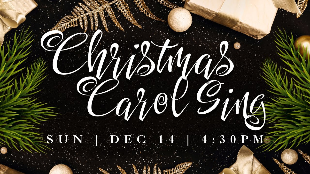 2025 Christmas hymn sing