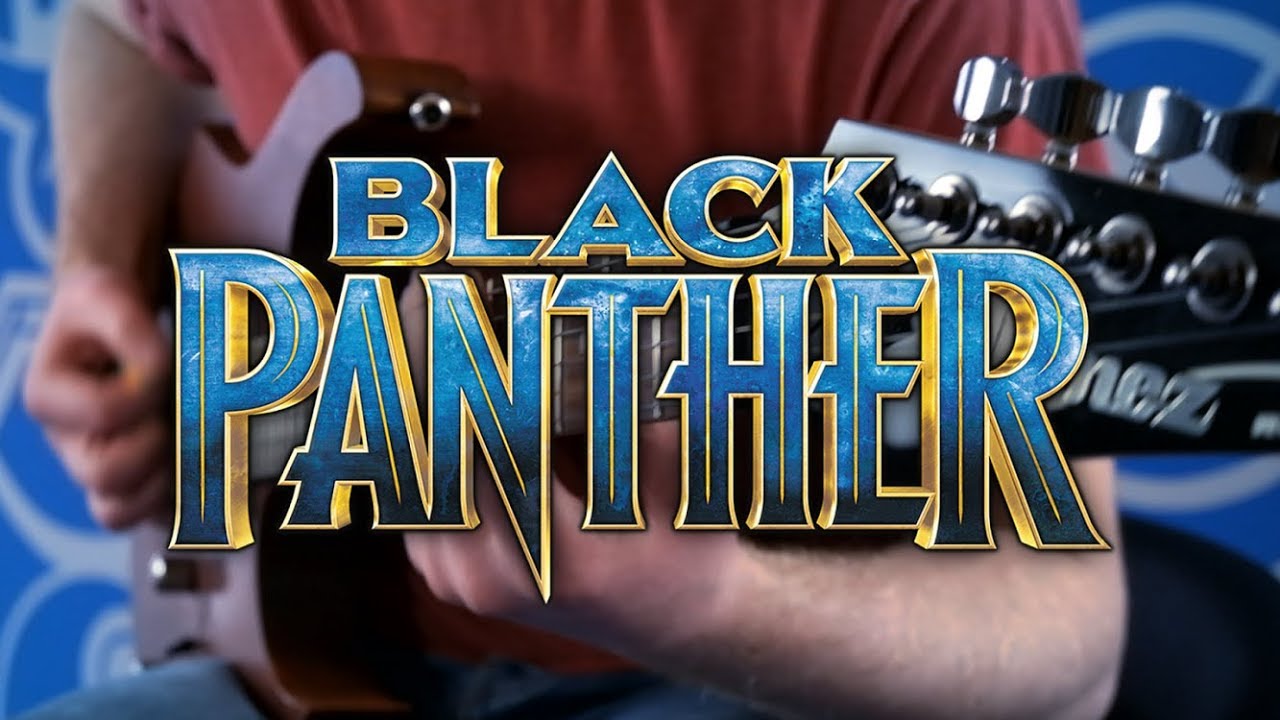 Black Panther Theme on Guitar
