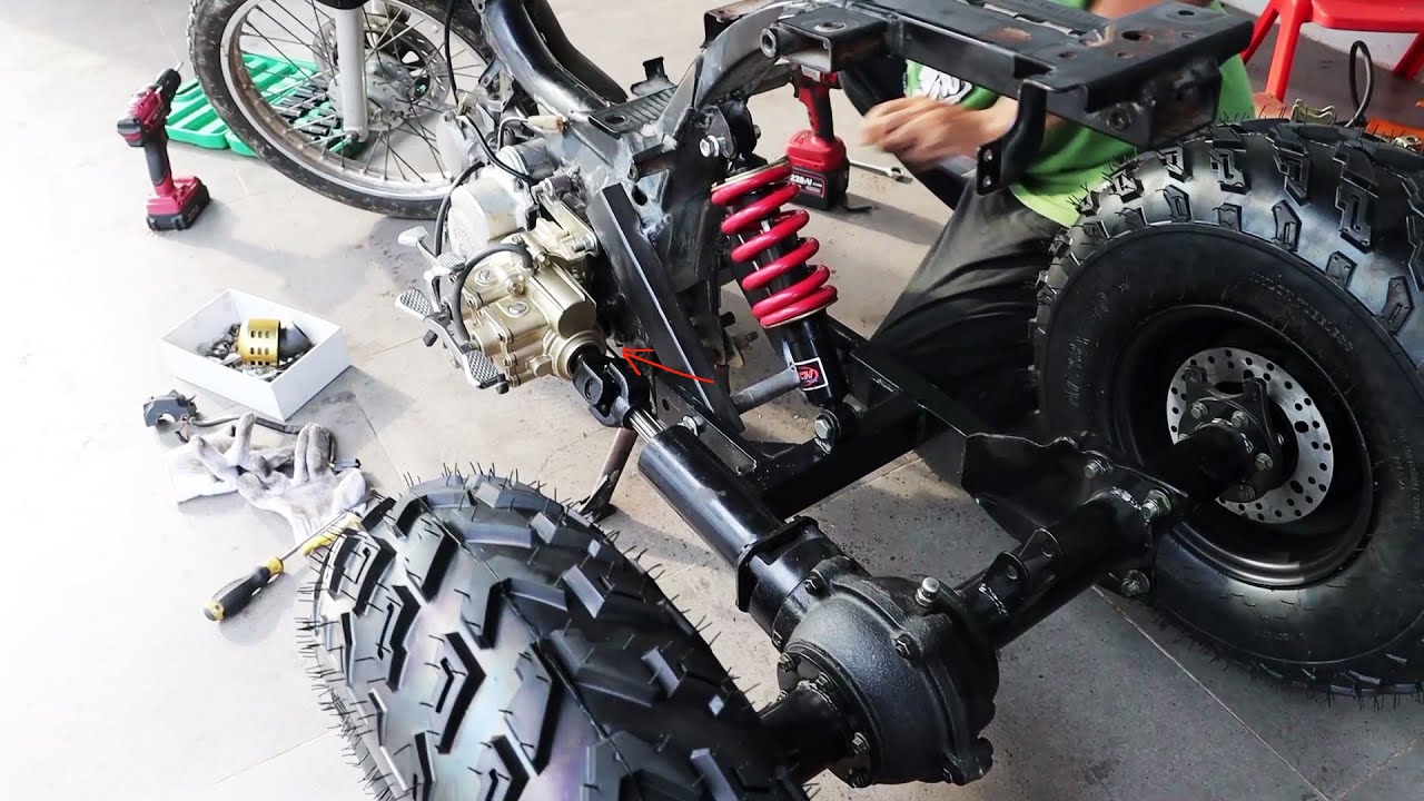 Fantastic Skill Invention 3 Wheel Motor Cycle with Reverse Gear use Viva 110CC motorcycle