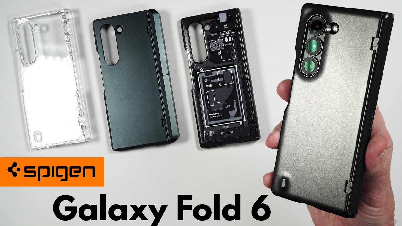 Чехлы SPIGEN для Galaxy Z Fold 6: Slim Armor Pro, Tough Armor Pro P и Ultra Hybrid Pro