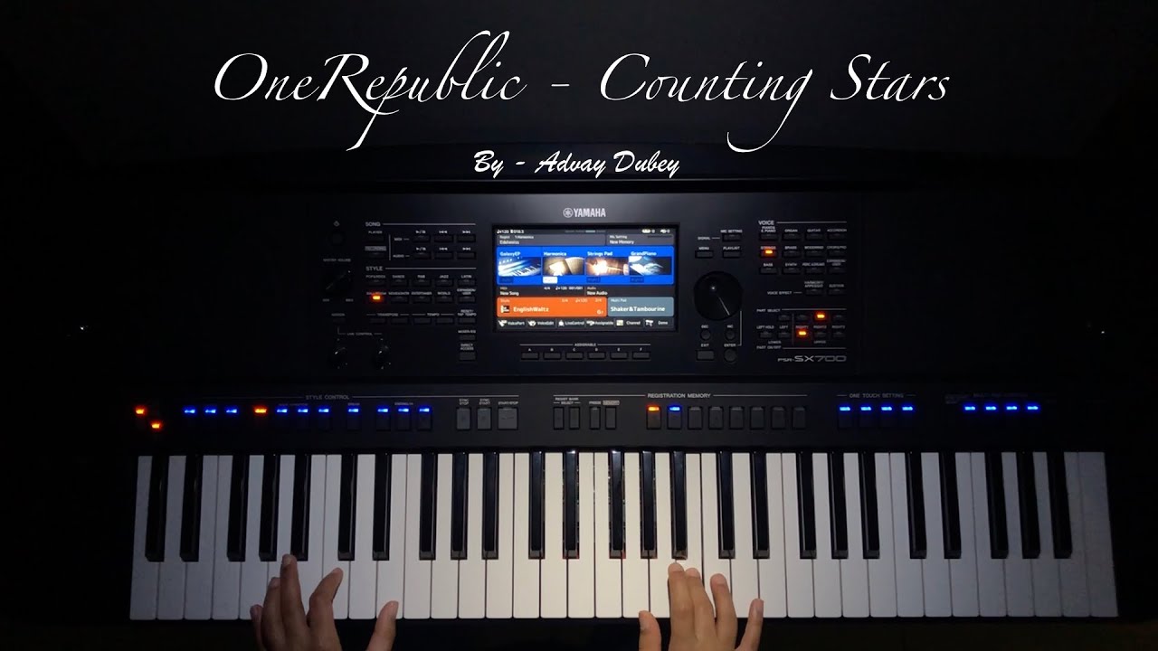 OneRepublic - Counting Stars - Yamaha PSR SX700