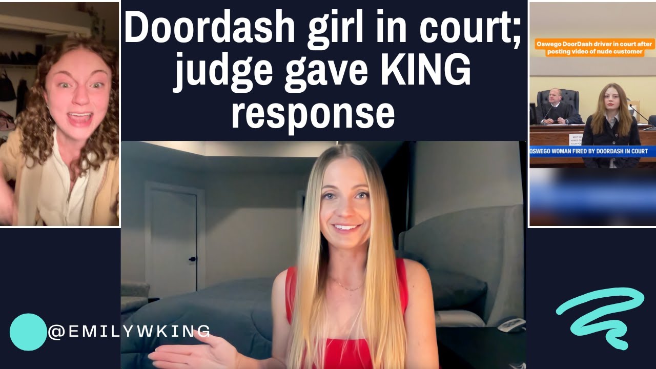 This woman CAN'T HANDLE being held accountable: COURT update in the viral doordash girl story
