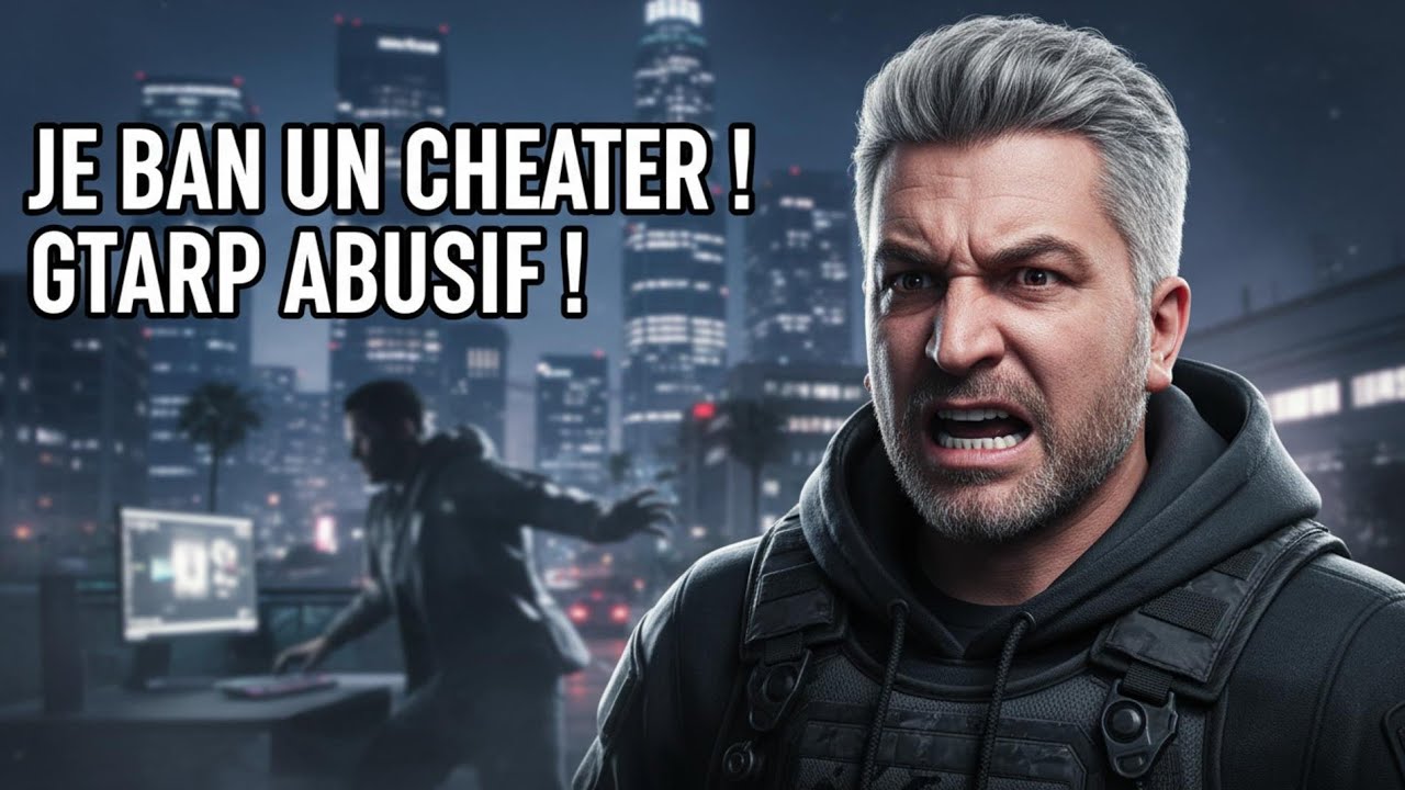 JE BAN UN CHEATER QUI M'INSULTE ET ME MENACE SUR GTARP !