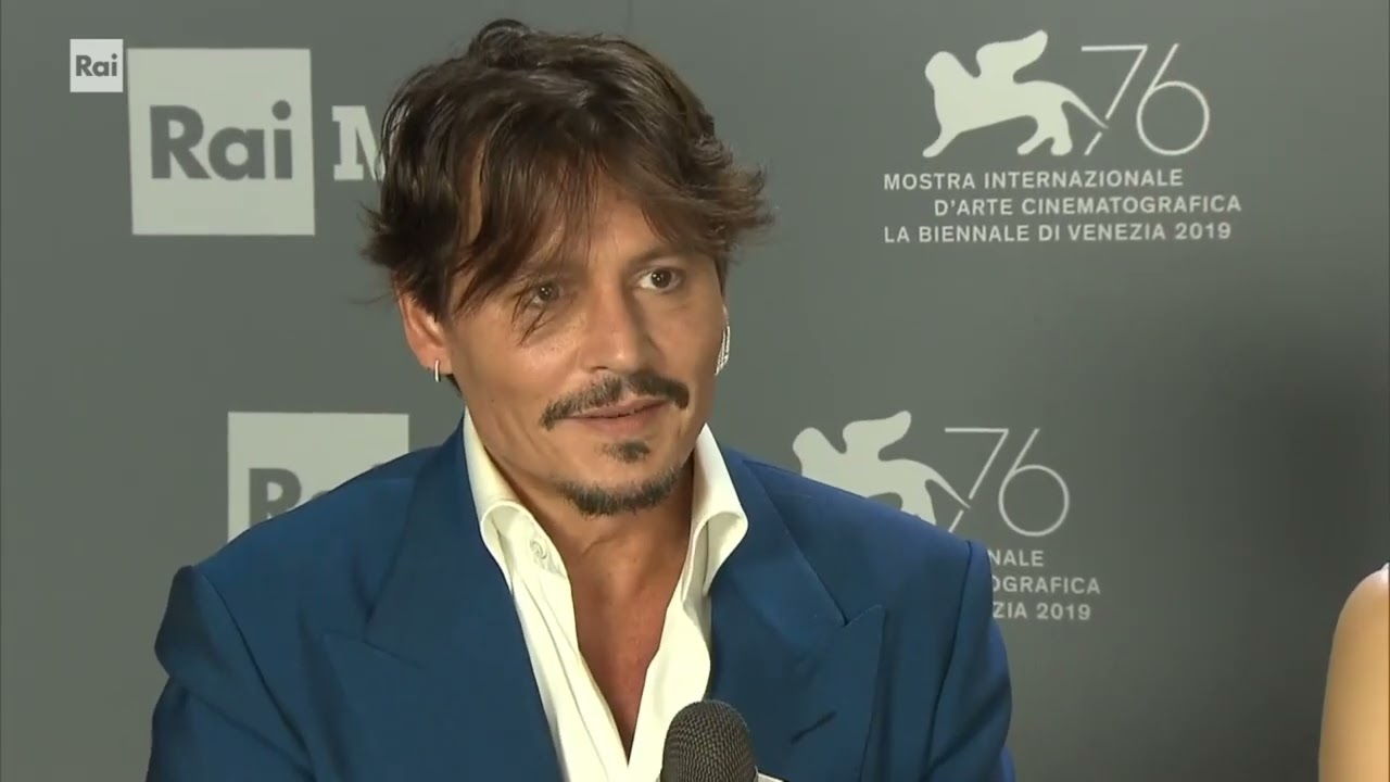 2019 09 06 Johnny Depp | Rai TV | Waiting for the Barbarians Press Junket