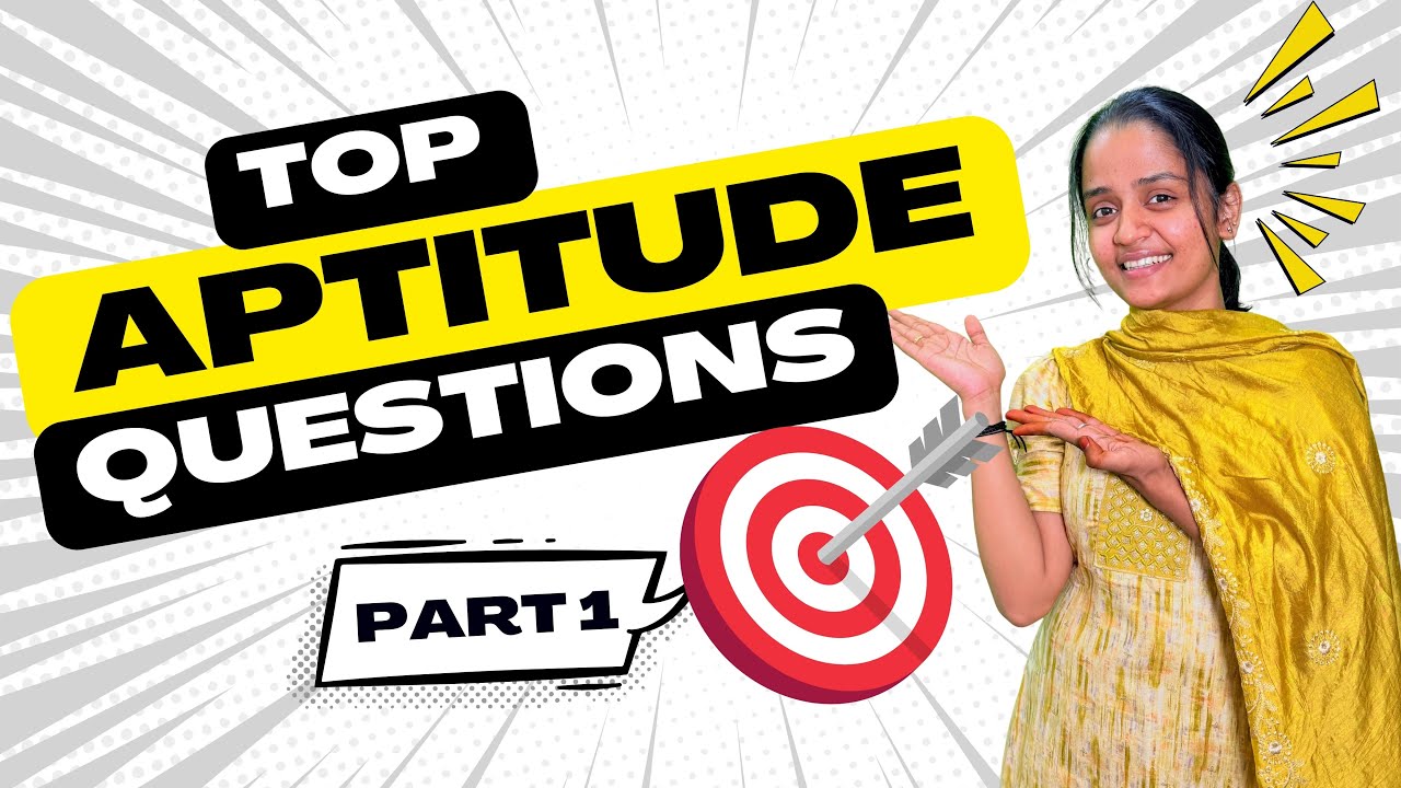 Top Aptitude Questions with Solutions | Aptitude Exam Preparation (Part 1)