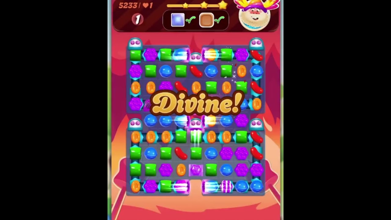 Candy Crush Saga Level 5233 (new version) | No Boosters