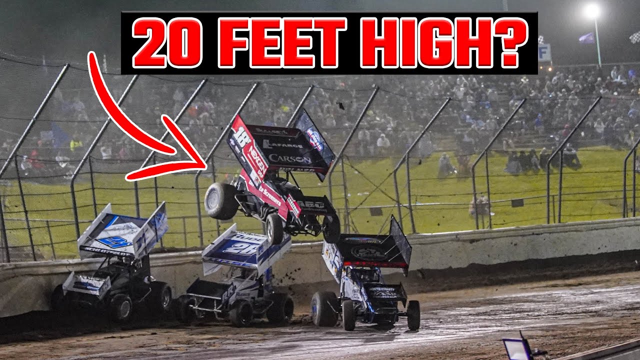 Massive AirTime At Dirt Cup Night #2....(Skagit Speedway)