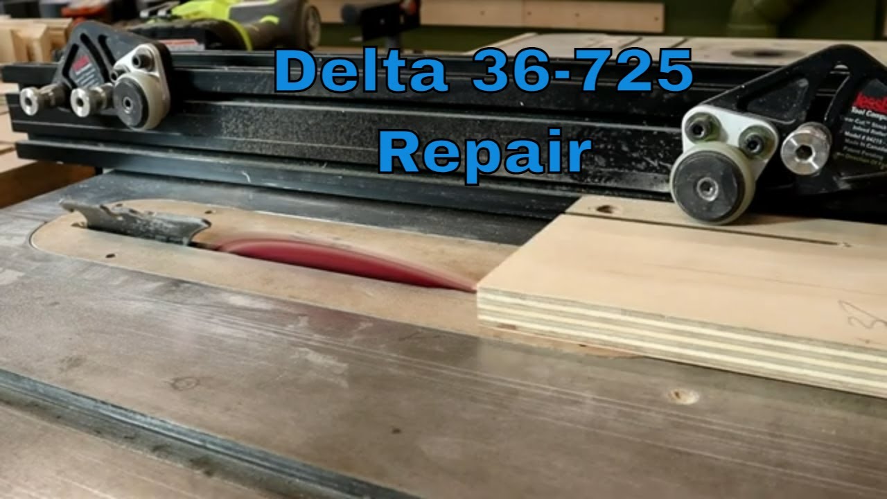 Repair of Loss of Power Delta Table Saw