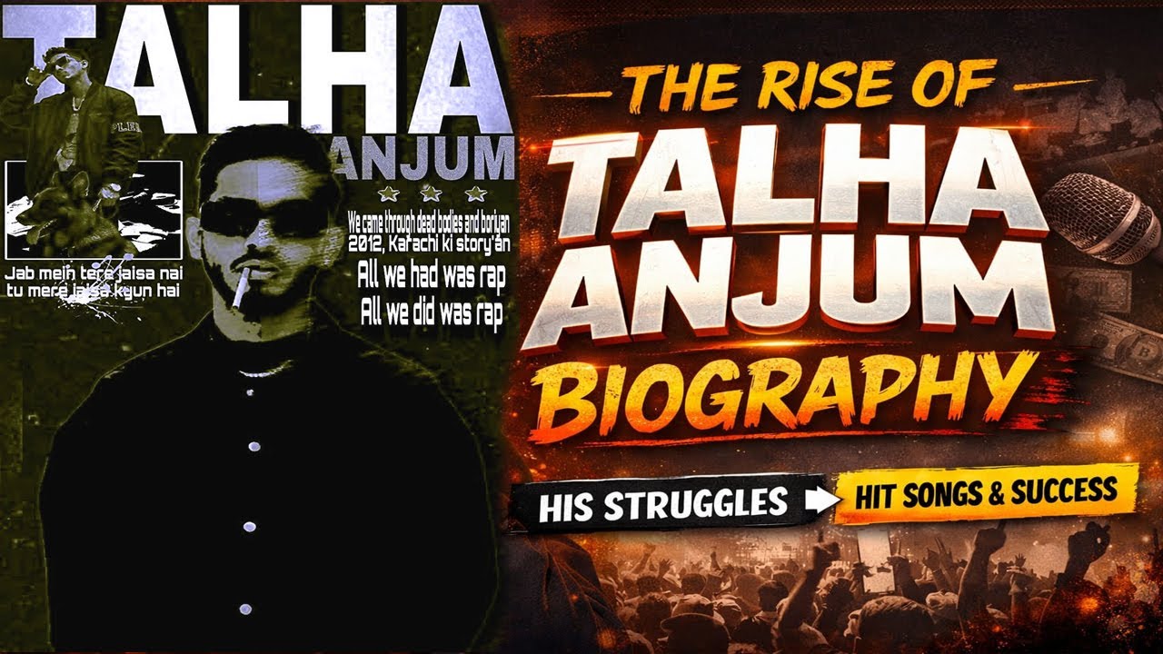 Who Is Talha Anjum ? - The Rise of Talha Anjum - Young Stunners - Pakistani Number 1 Rapper