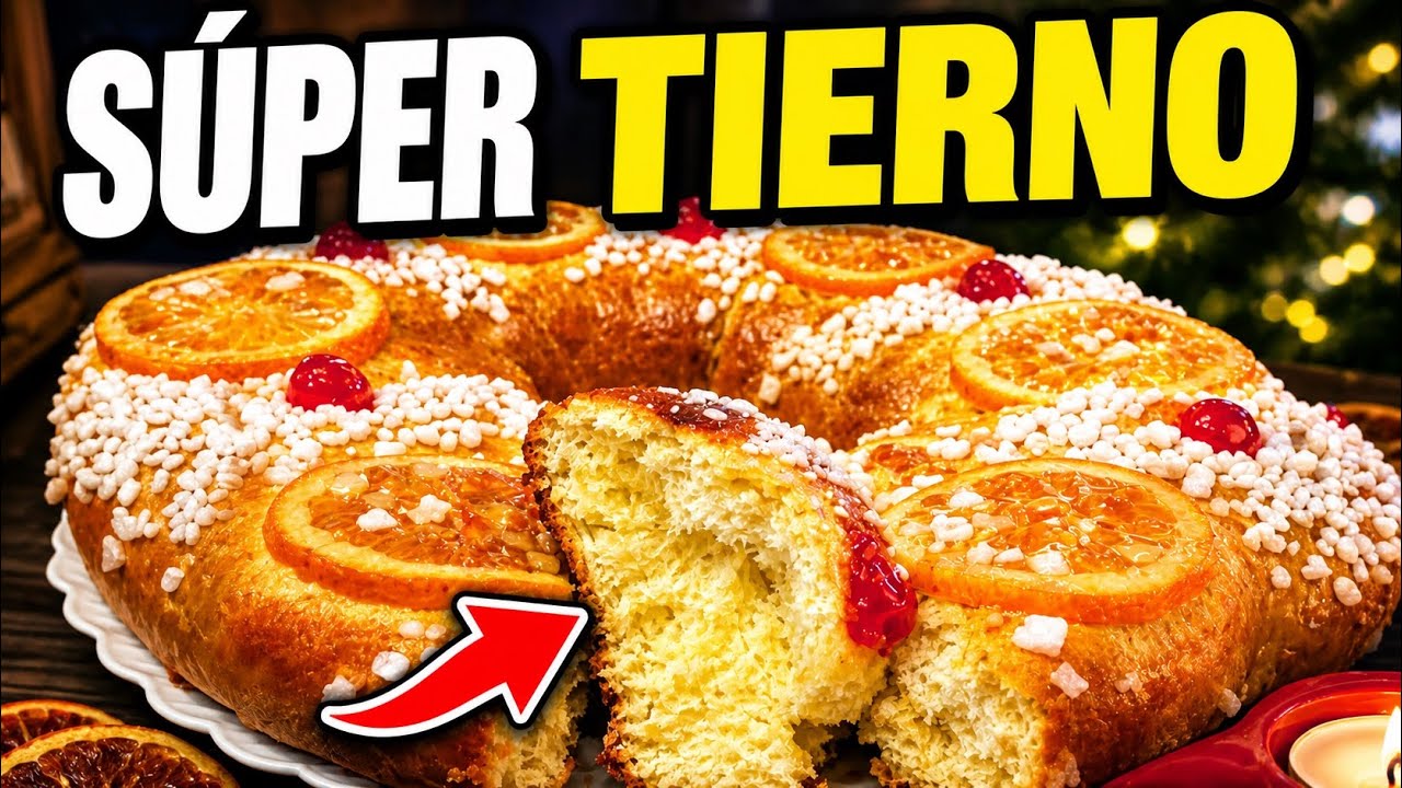 ROSCÓN DE REYES TRADICIONAL | RECETA CASERA PASO A PASO CON MIS TRUCOS.