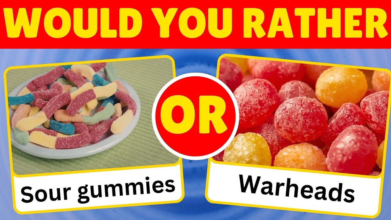 Would You Rather: ONLY SOUR 😖🍋