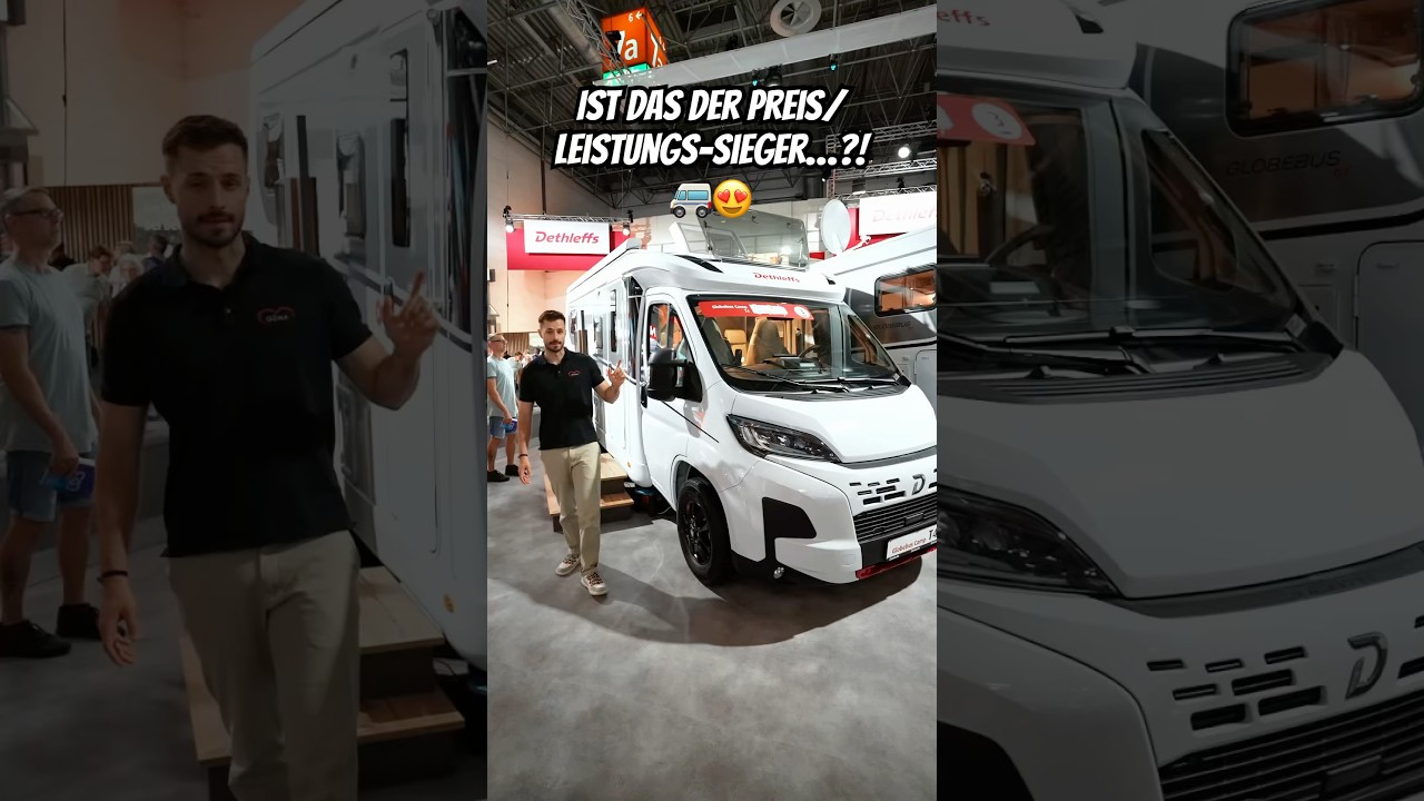 Top Wohnmobil mit Top Preis! Dethleffs Globebus Camp T4 Active 🔥 #wohnmobil #camping #2024