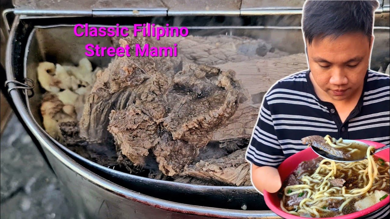 Filipino Classic Street Beef Mami | Kuya Nelson in Paco Manila | Pares Mami | Pinoy Foodie