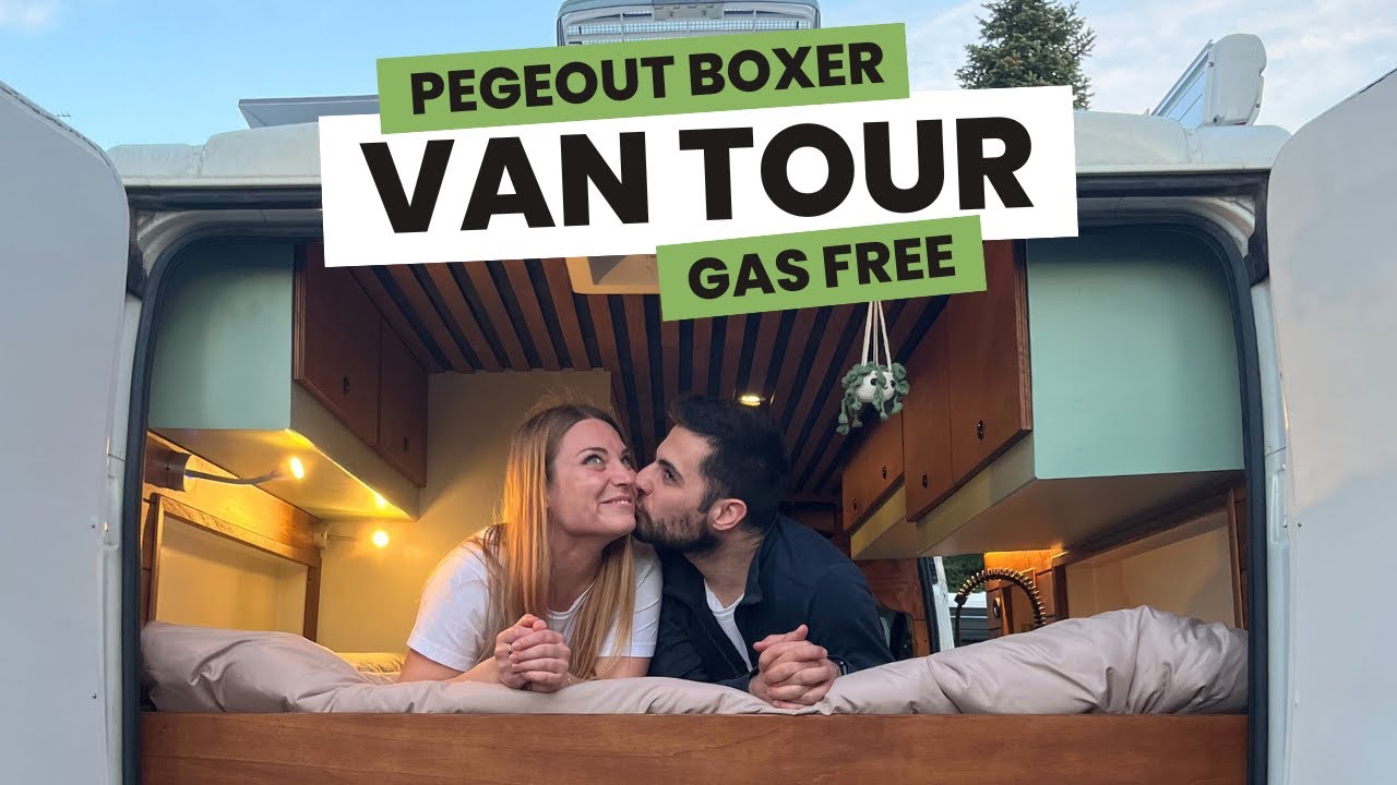 VAN TOUR 🔥 Dentro il Nostro Peugeot Boxer Camperizzato – 100% Gas Free