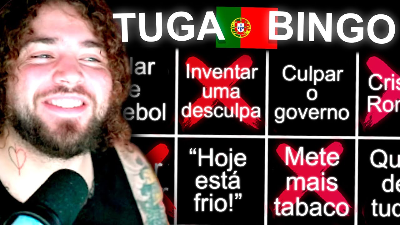 OS PORTUGUESES SÃO MUITO PREVISÍVEIS! - TUGA BINGO