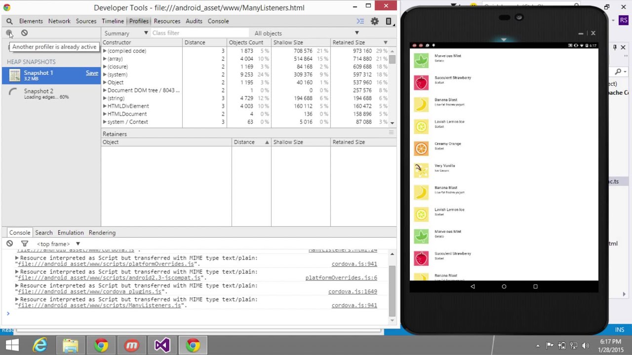 Performance Impact of Multiple Event Handlers