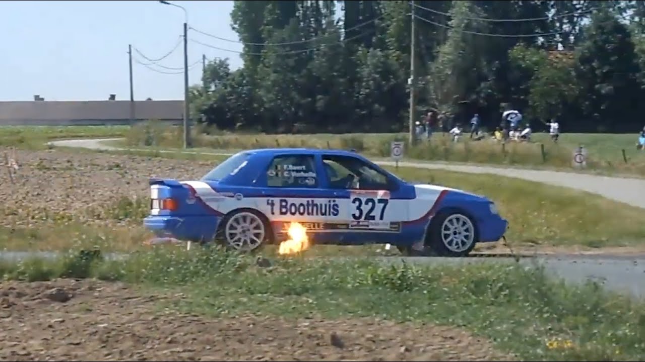 Ypres Historic Rally 2019 - SS4 + Classic Rally SS1: Langemark 1 - all cars in order