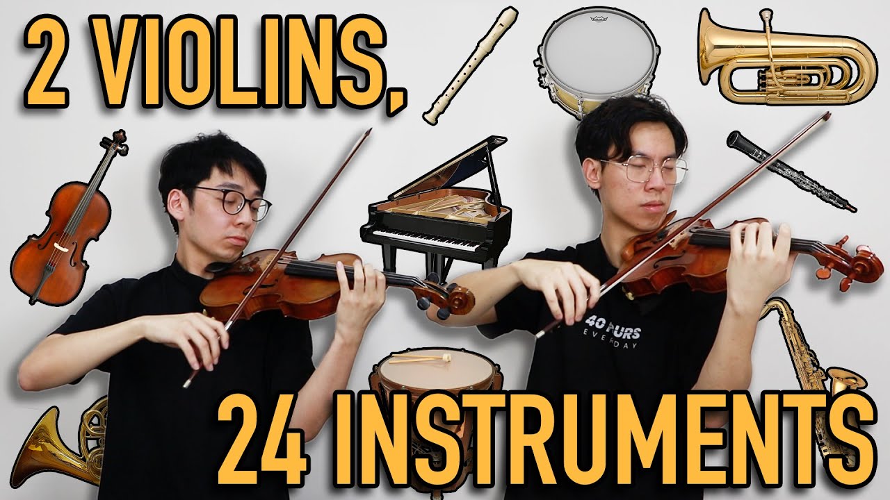 24 Instrument Solos on the Violin