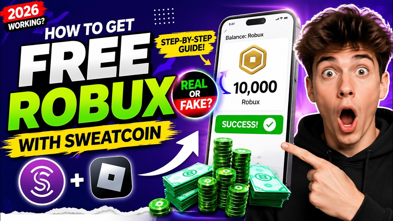 How To Get FREE Robux With Sweatcoin in 2026 (Real Method or Fake?)
