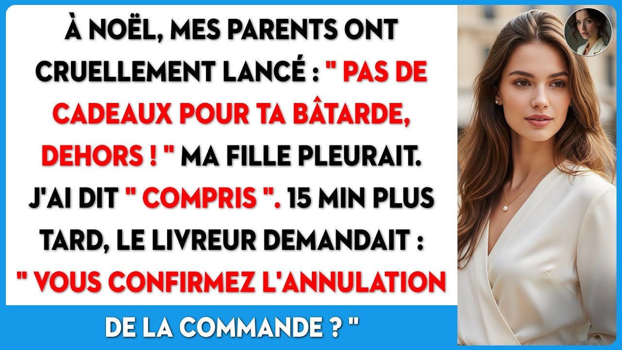 À notre Noël en famille, ils ont insulté ma fille. Ils ne s'attendaient pas à ma réponse.