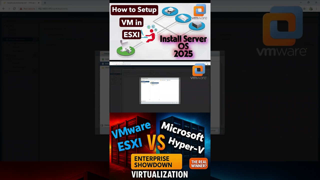 How to Setup VM and Install Server OS in VMWare ESXI complete Guide #vm #setup #guide #2026