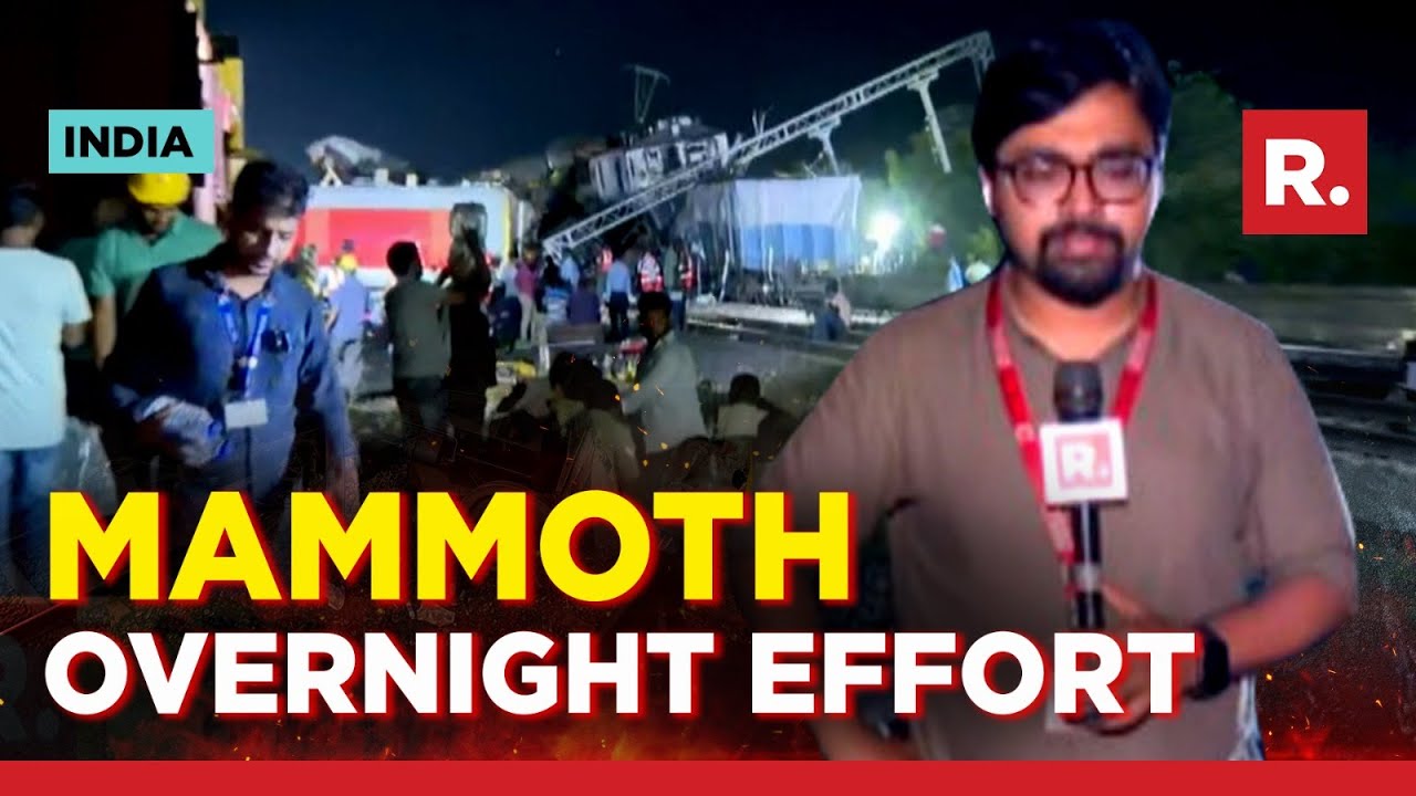 Big Update: Main railway rail line at Odisha crash site to be restored soon