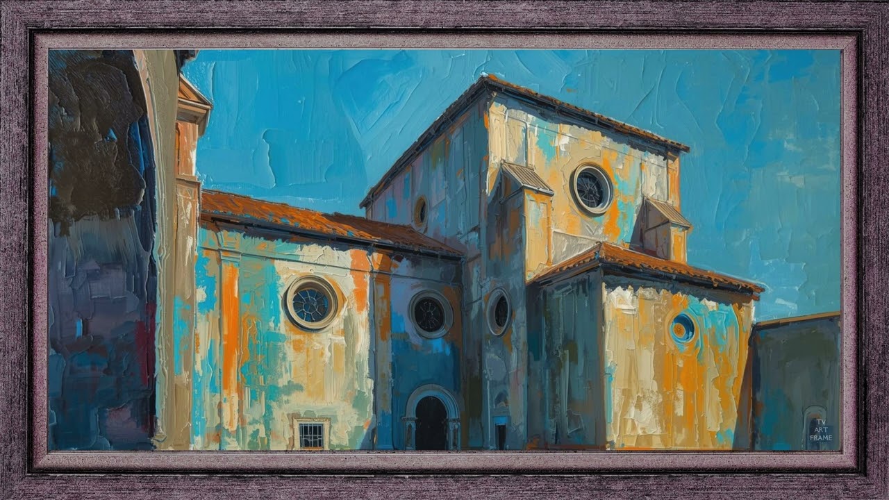 Renaissance architectural | Tv Art for Samsung The Frame  No Music  4K