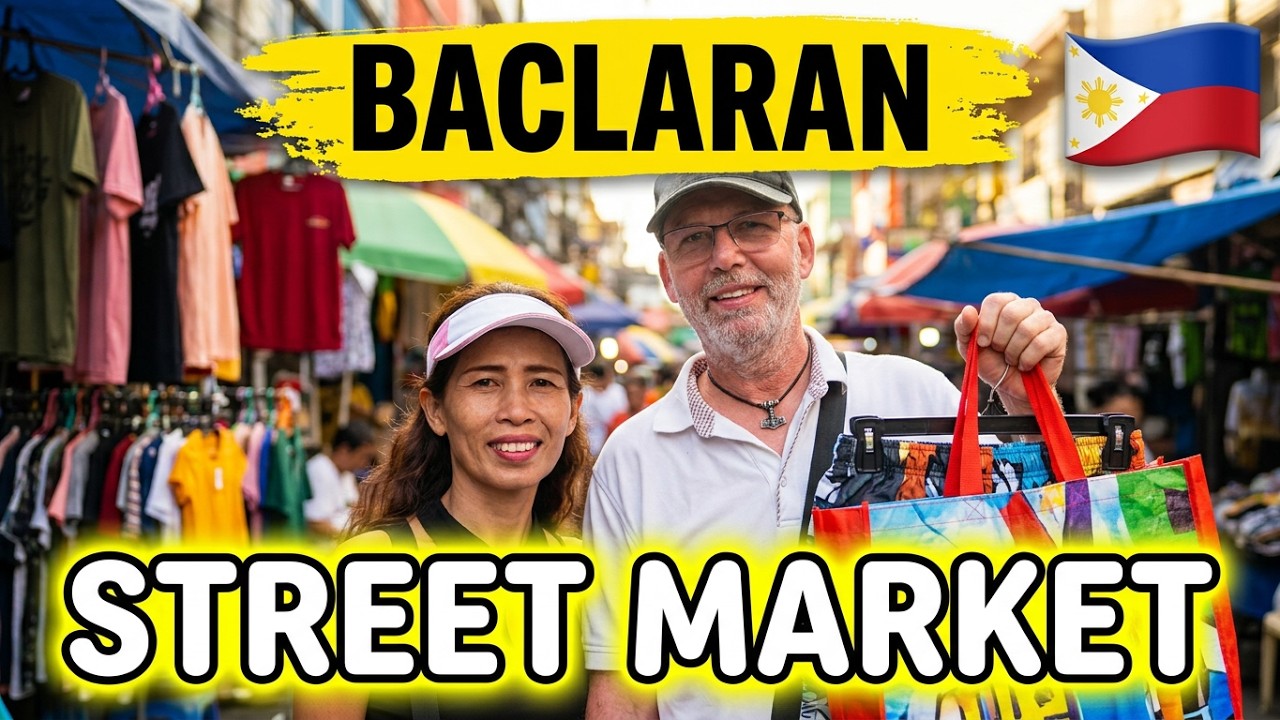 WALKING and SHOPPING in BACLARAN STREET MARKET | Philippines 🇵🇭| Travelboystory |