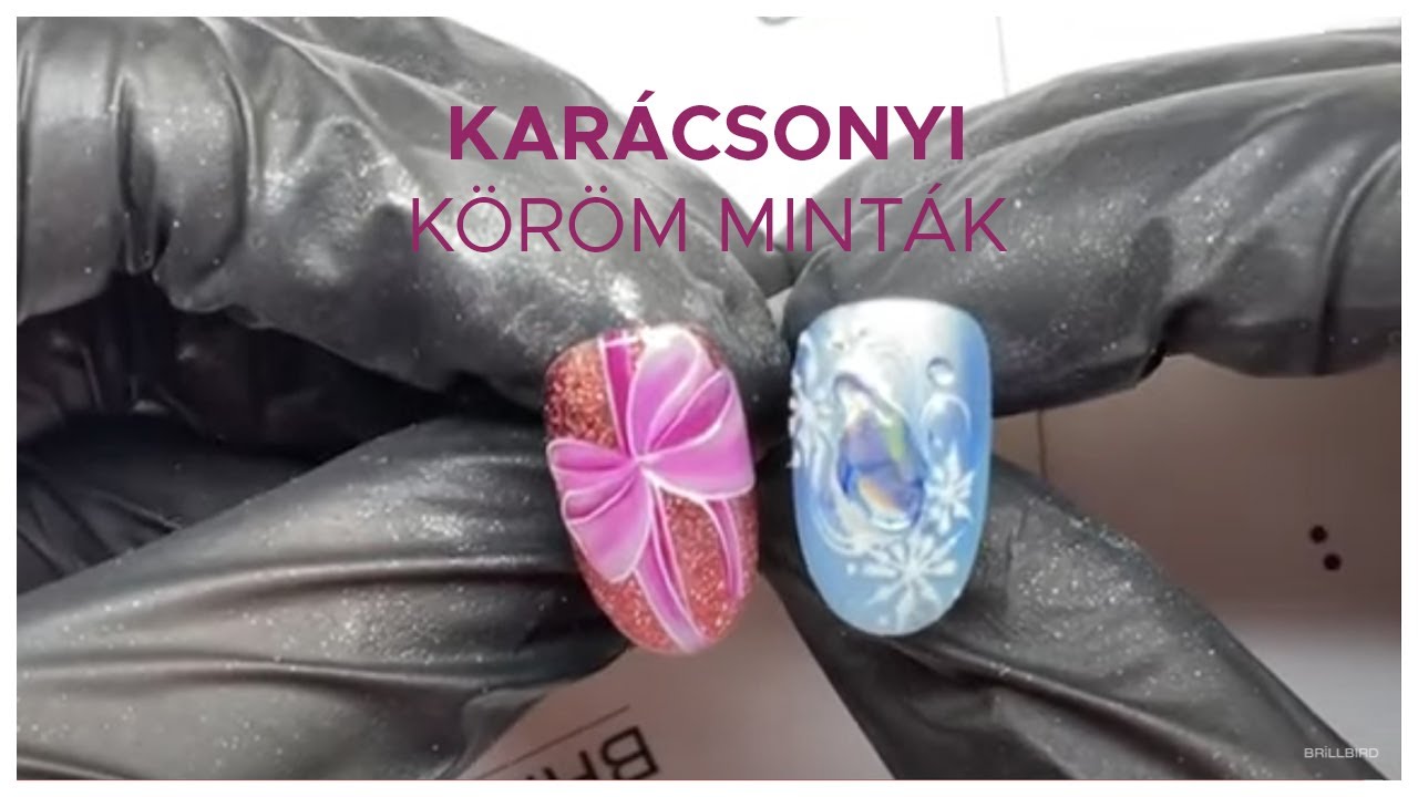 Ünnepi Nails Premier - Marton Bettina karácsonyi köröm minták