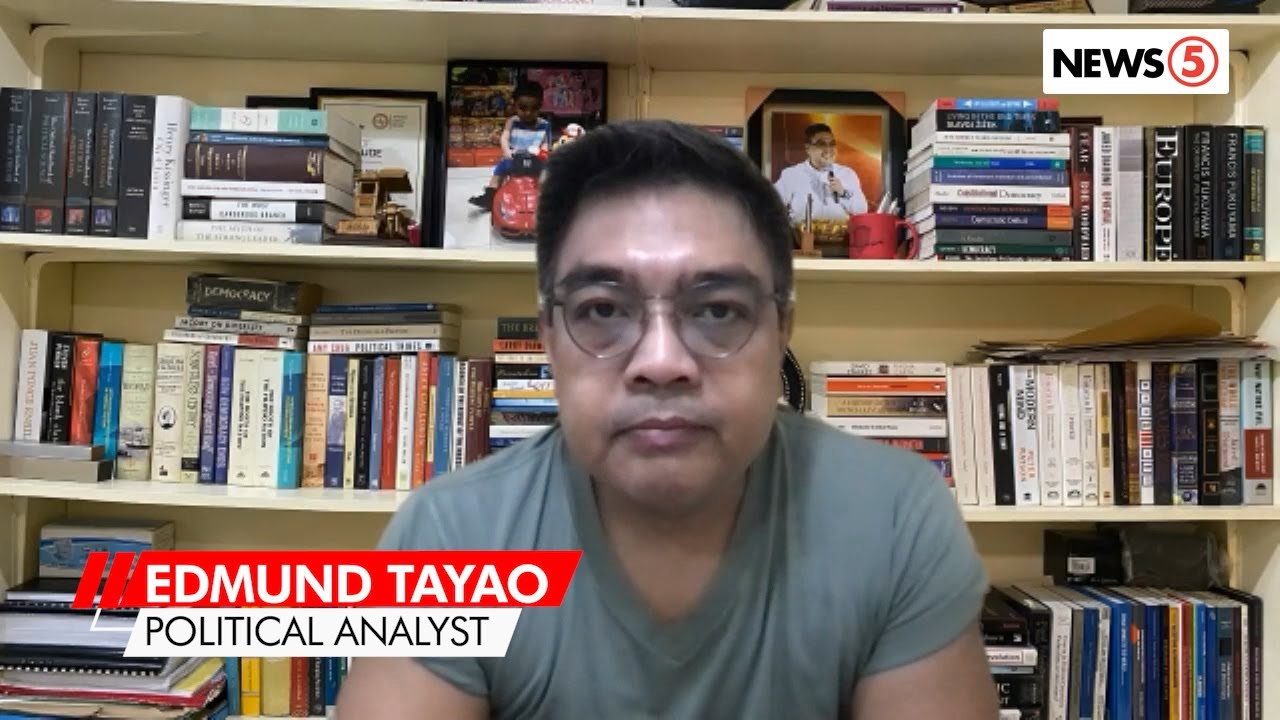 Panayam kay political analyst Edmund Tayao tungkol sa 2022 elections